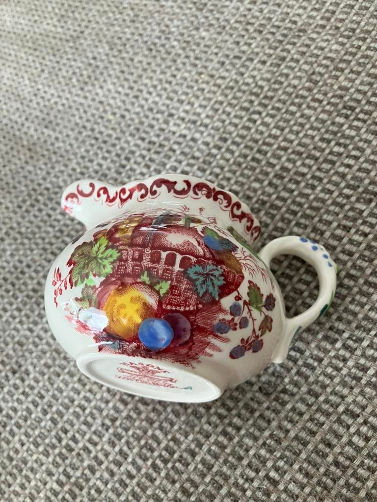 Masons fruit basket (melk)kannetje, Antiek en Kunst, Antiek | Servies los, Ophalen of Verzenden