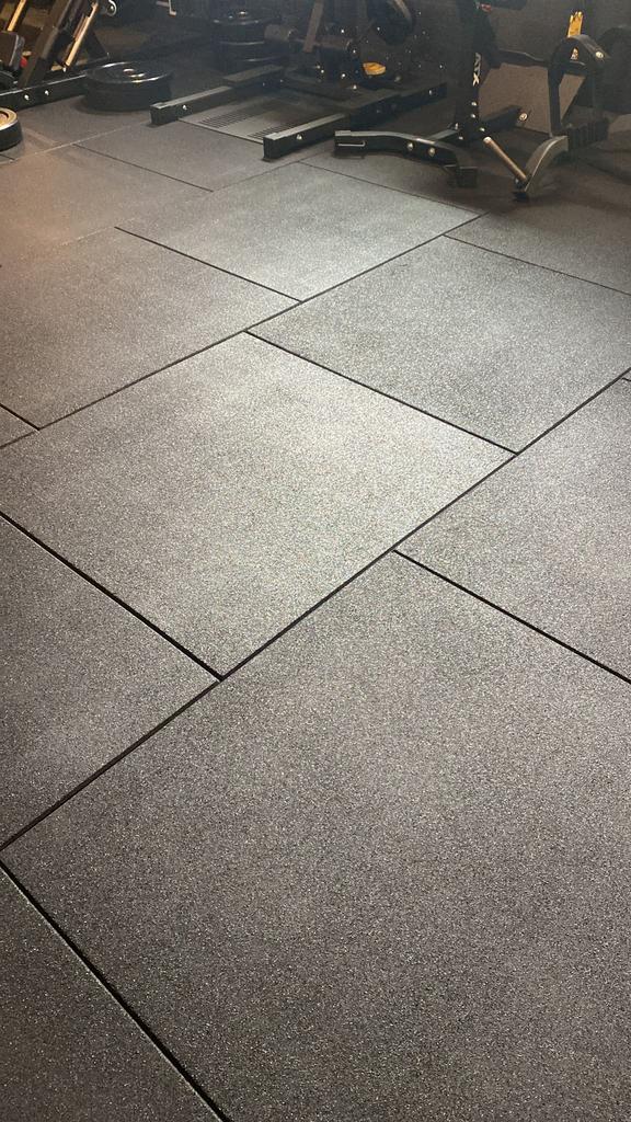 Fitness Vloer / Gym vloer / Rubber Sportvloer Tegels, Benen, Overige typen, Nieuw, Info@stuntgras.nl