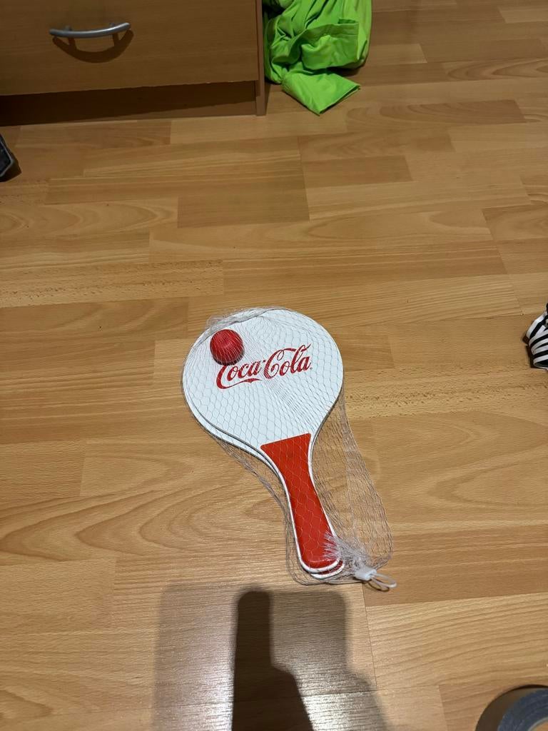Coca cola strandbalrackets, Ophalen of Verzenden