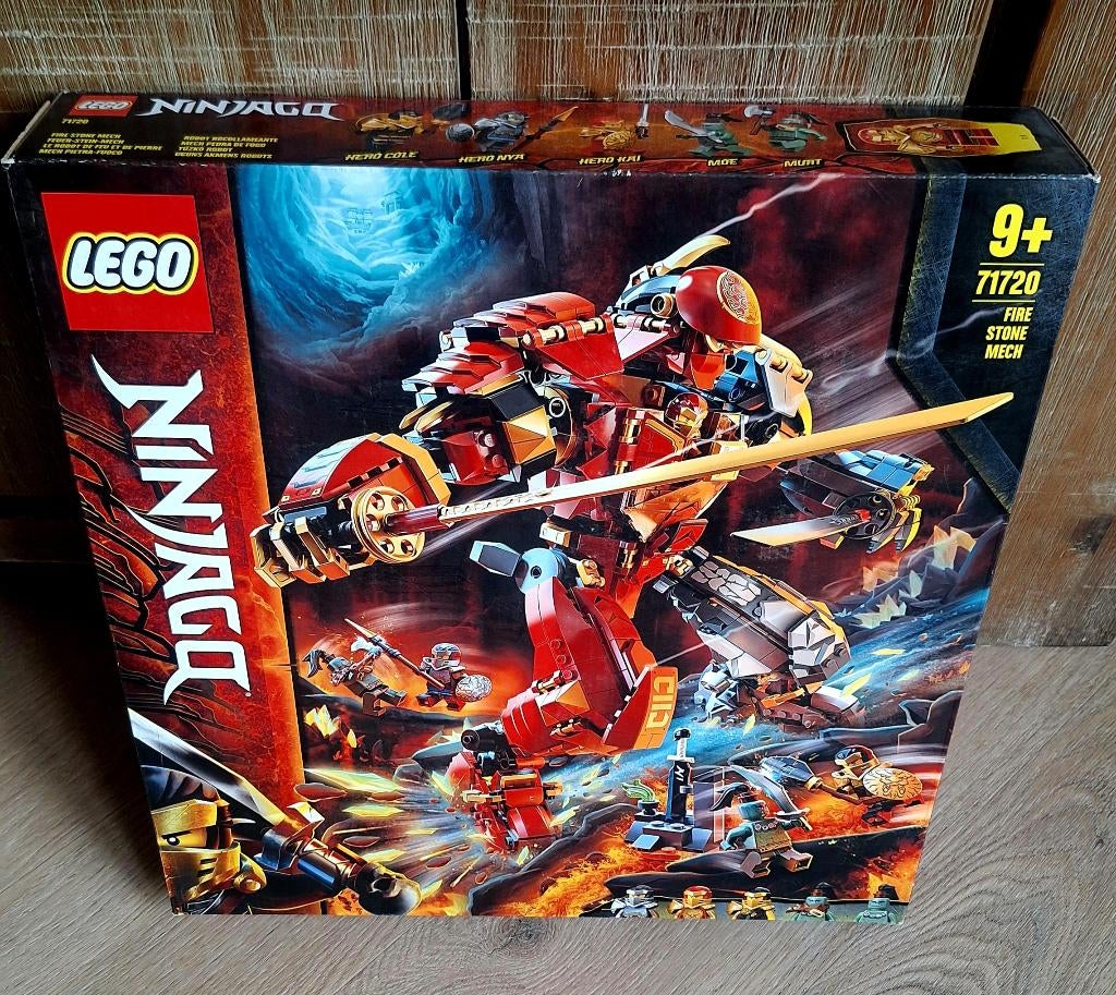LEGO NINJAGO 71720 - Vuursteen Robot >NIEUW<, Ophalen of Verzenden, Nieuw, Complete set, Lego