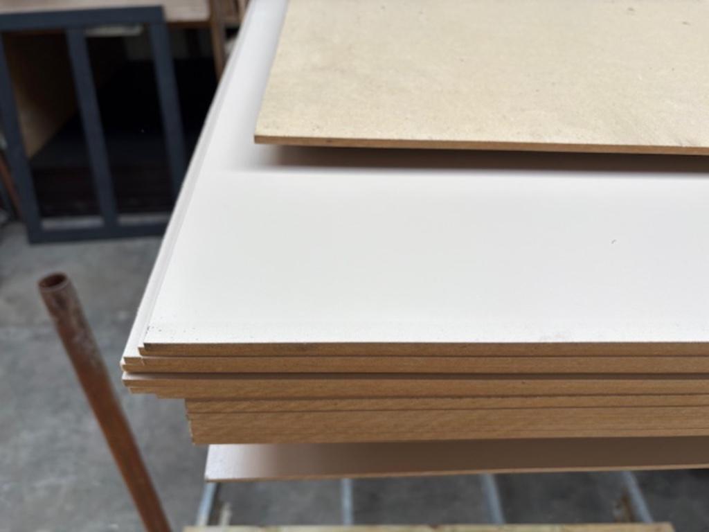 MDF platen met lakfolie 5 mm dik Egger meubelplaat, Ophalen, Nieuw, Overige materialen, Minder dan 20 mm