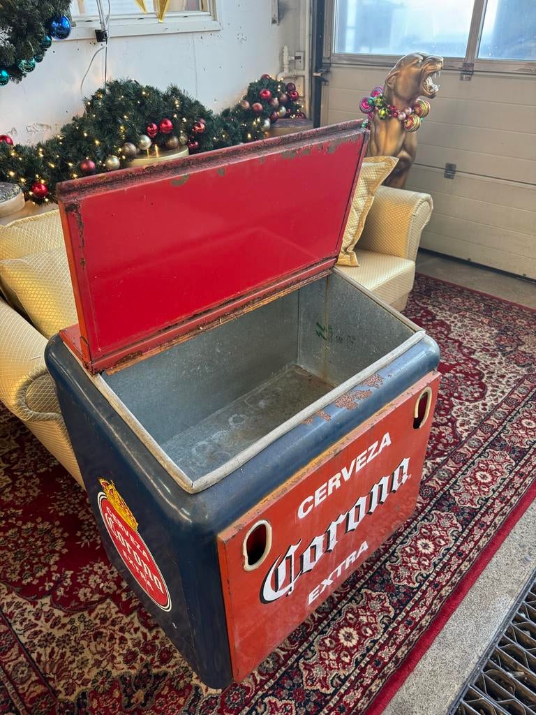 Vintage Corona Extra Koelbox Mexico Antiek, Ophalen