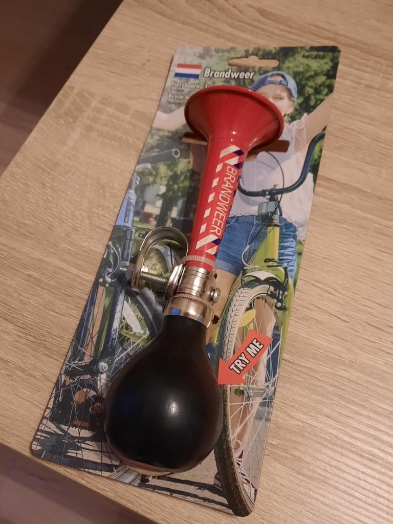 Nieuwe Brandweer Fietstoeter, Ophalen of Verzenden, Nieuw