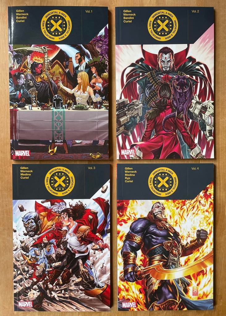 Immortal X-Men by Kieron Gillen Vol. 1-4, Boeken, Strips | Comics, Amerika, Verzenden, Nieuw, Meerdere comics