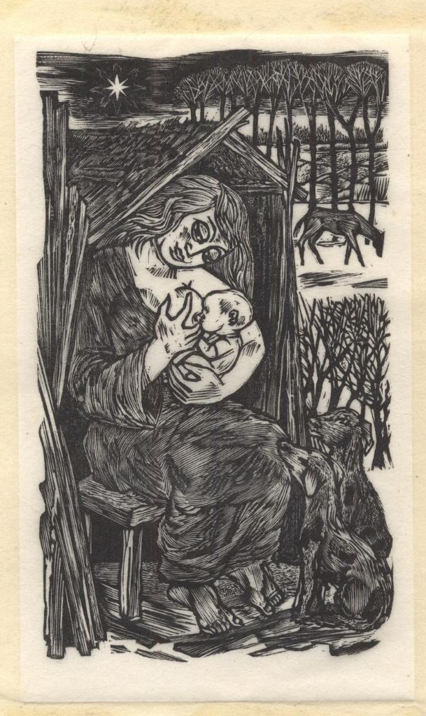 0646 Ex Libris Nederland : Lou Strik, z.j., Antiek en Kunst, Kunst | Etsen en Gravures, Verzenden