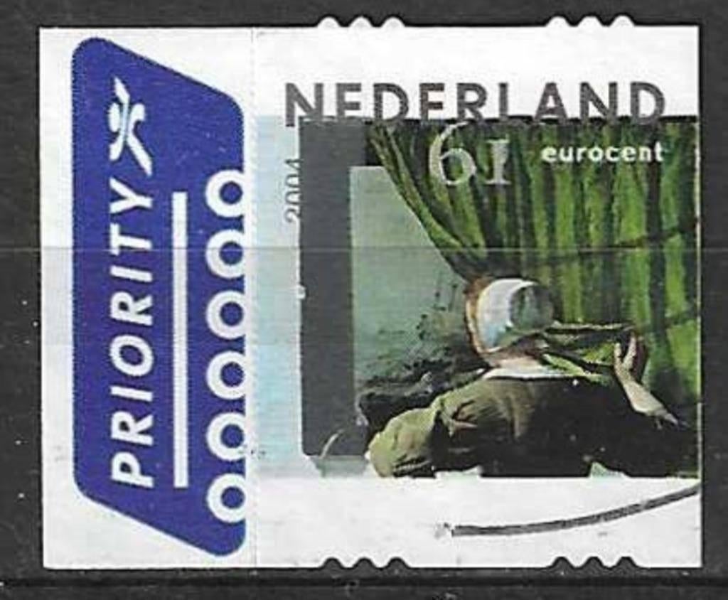 Nederland 2004 - Yvert 2115 - Details van Schilderijen  (ST), Verzenden, Gestempeld