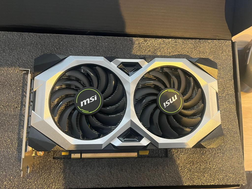 MSI GTX 1660 Super 6G videokaart, Ophalen, PCI-Express 3, GDDR6, Zo goed als nieuw