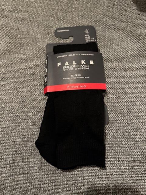 Falke RU Trail Sokken Heren zwart heren 46-48, Zwart, Falke, Nieuw, Overige maten