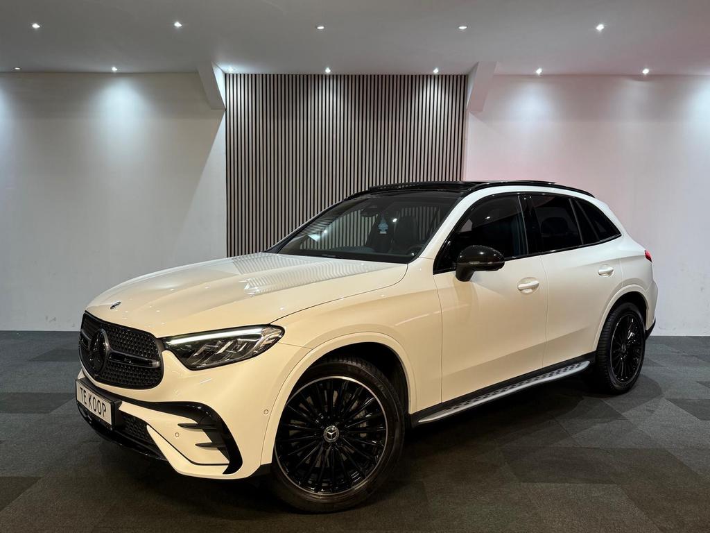 Mercedes-Benz GLC 200 204pk 4M 4WS AMG Pano Memory Leder 360, 4 cilinders, Wit, Leder, Vierwielaandrijving