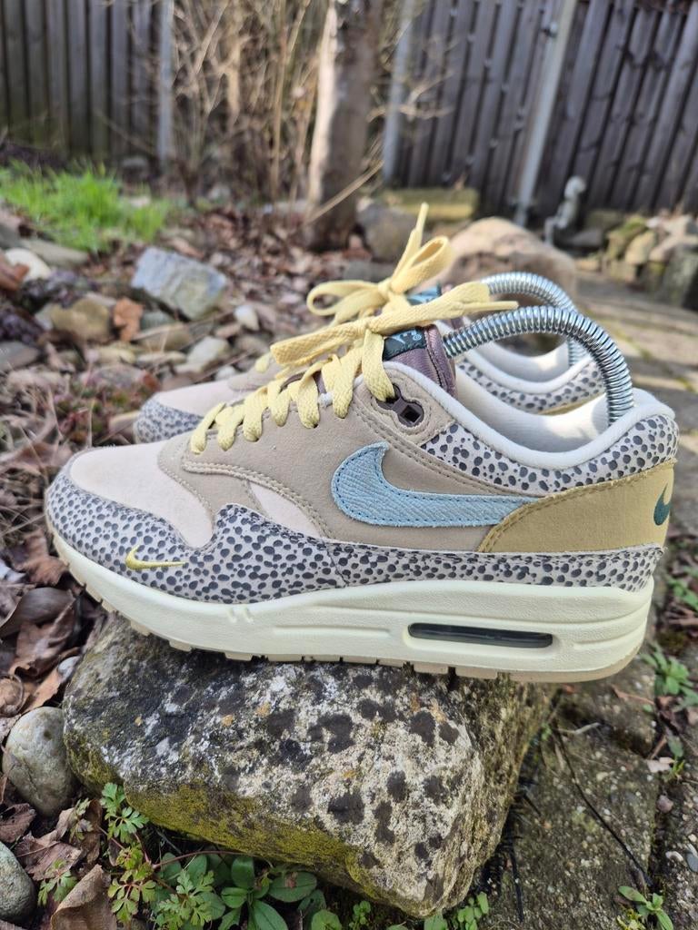 Nike Air Max 1 Safari Cobblestone, Beige, Nike, Ophalen of Verzenden, Sneakers of Gympen