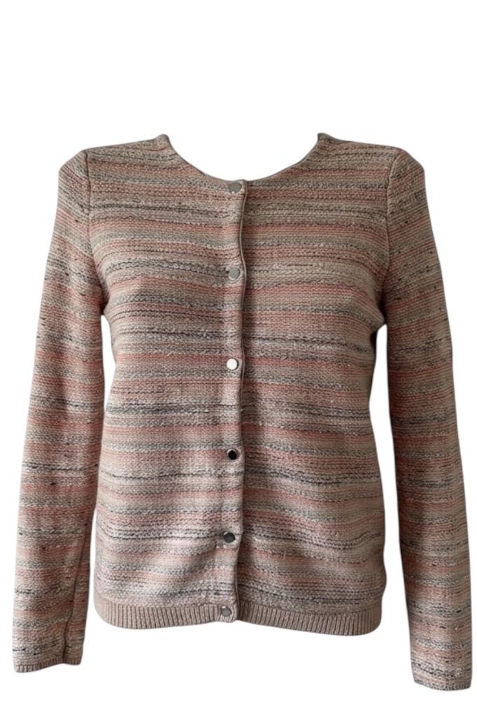 Des Petit Hauts vest M, Kleding | Dames, Truien en Vesten, Maat 38/40 (M), Beige, Ophalen of Verzenden, Zo goed als nieuw
