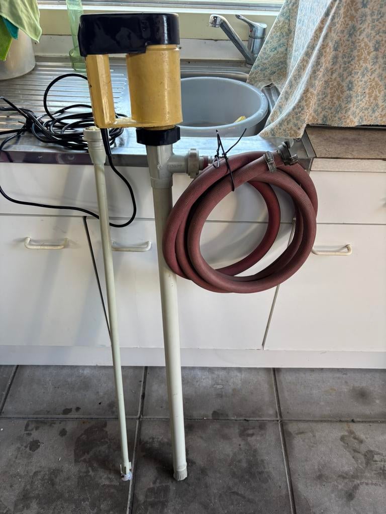 Vatenpomp (Flux), Ophalen, Gebruikt