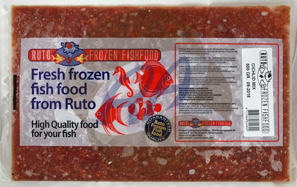 Diepvries Aquariumvoeding van Ruto evt per post, Ophalen of Verzenden, Nieuw, Leeg aquarium