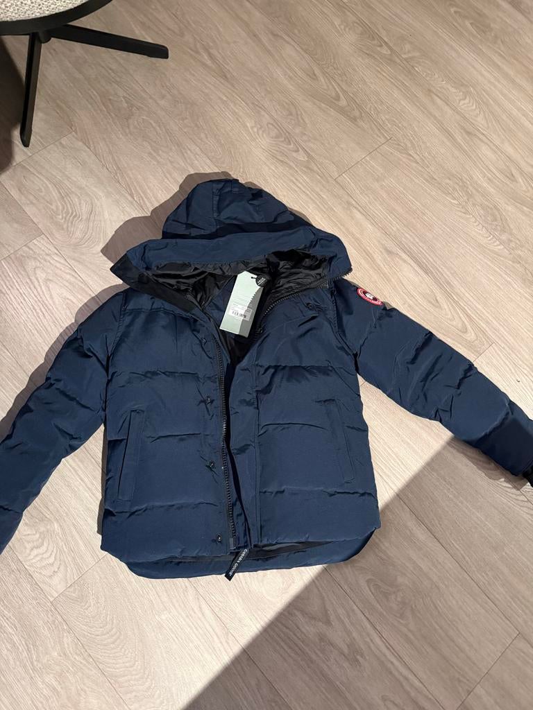 Canada Goose Jas - Maat M - Blauw, Kleding | Heren, Jassen | Winter, Zo goed als nieuw, Blauw, Verzenden