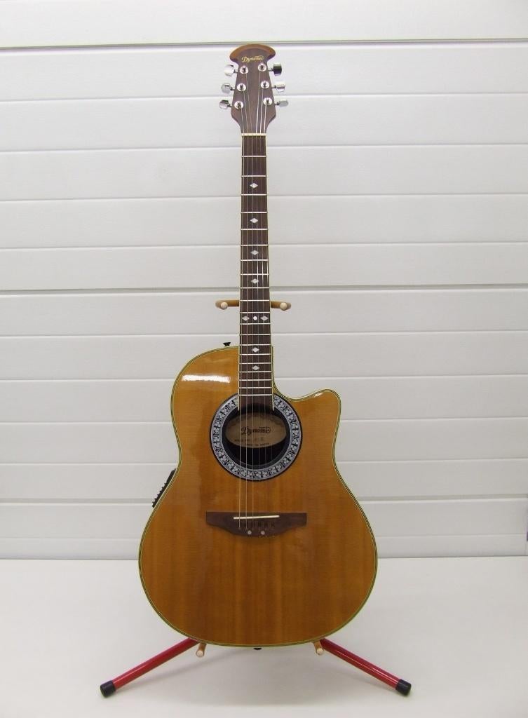 Dynamic vintage Electro Acoustic gitaar 1980 met koffer, Ophalen, Gebruikt, Overige typen, Met koffer