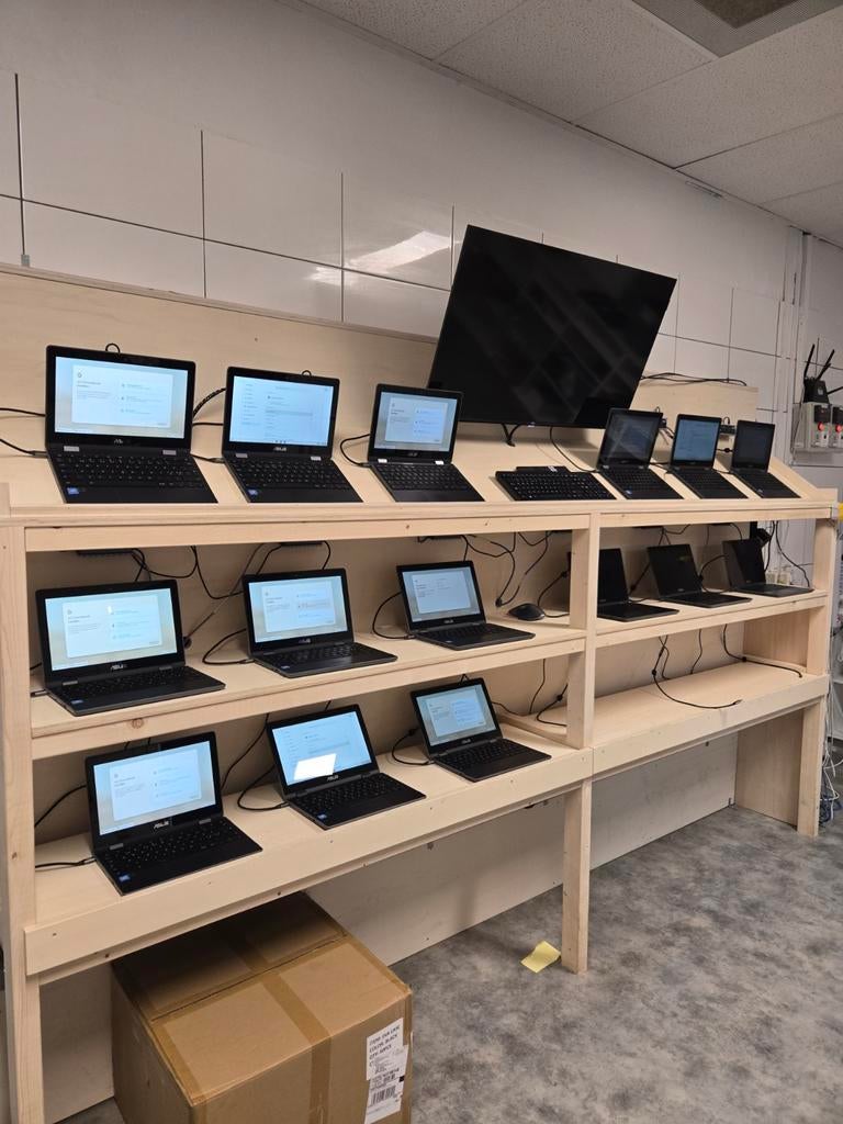 Partij Asus Chromebook C214MA – Touchscreen –360 Flip, Computers en Software, Overige Computers en Software, Ophalen, Refurbished