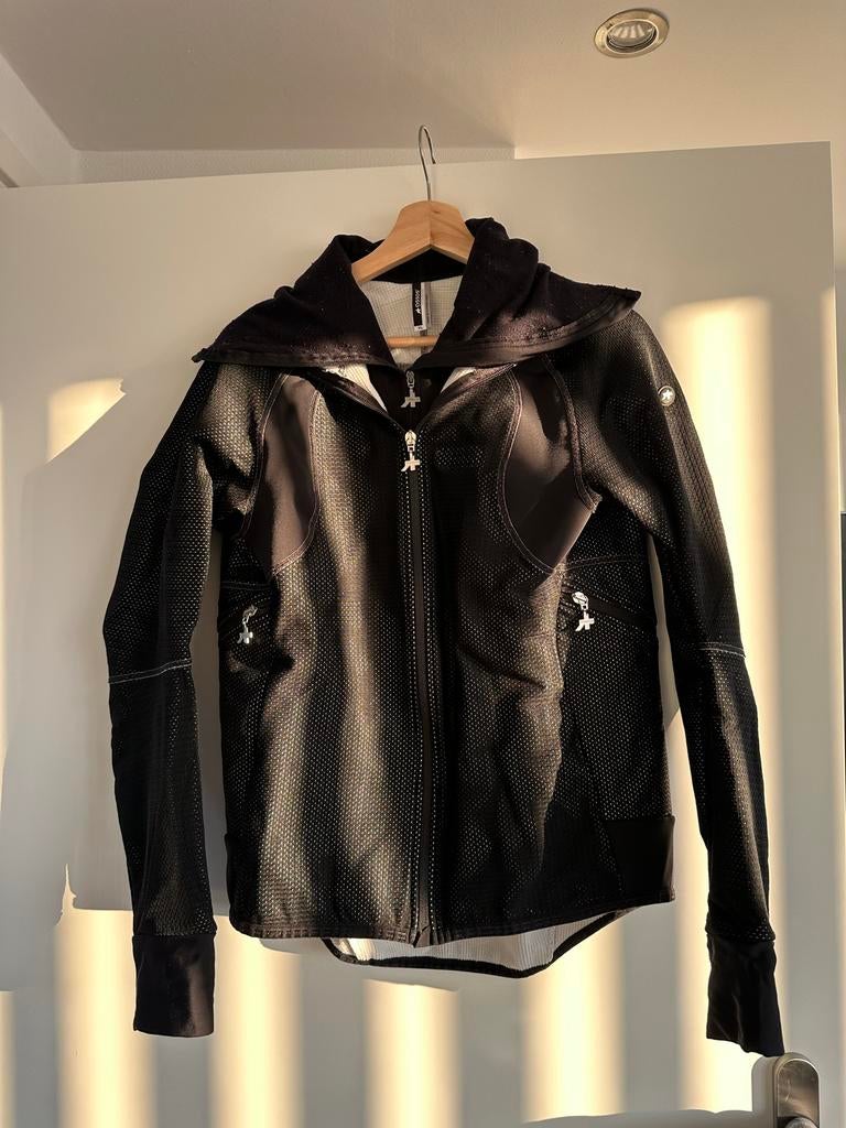 Assos Winterjas XL - Zo goed als nieuw, Assos, Zwart, Maat 56/58 (XL), Ophalen of Verzenden
