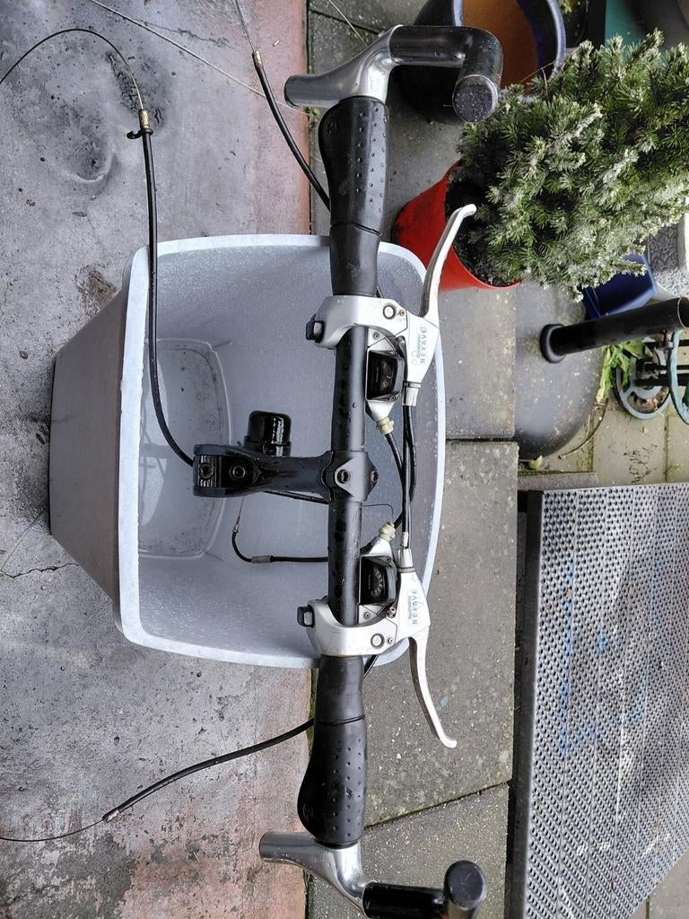 Mountainbike stuur met shimano shifters, Fietsen en Brommers, Fietsaccessoires | Fietsstoeltjes, Ophalen of Verzenden