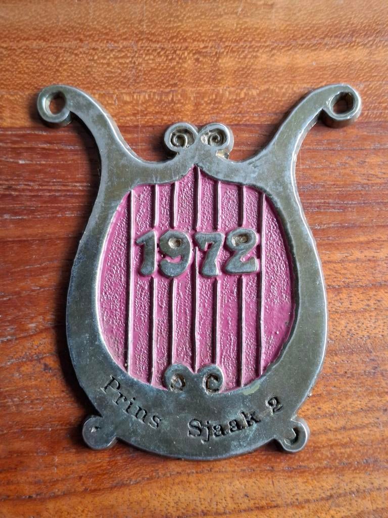 Wortelepin carnaval medaille Blerick vastelaovend, Ophalen of Verzenden, Overige materialen