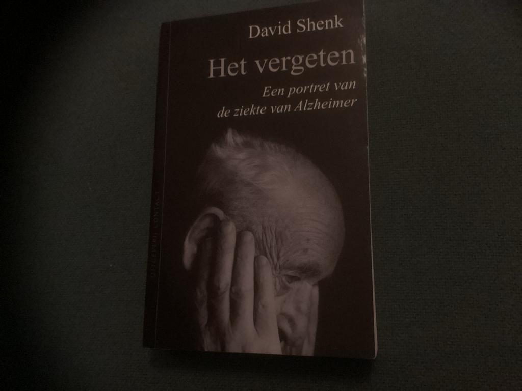 Het Vergeten - David Shenk - Alzheimer, Boeken, Ophalen of Verzenden, Zo goed als nieuw, Wetenschap