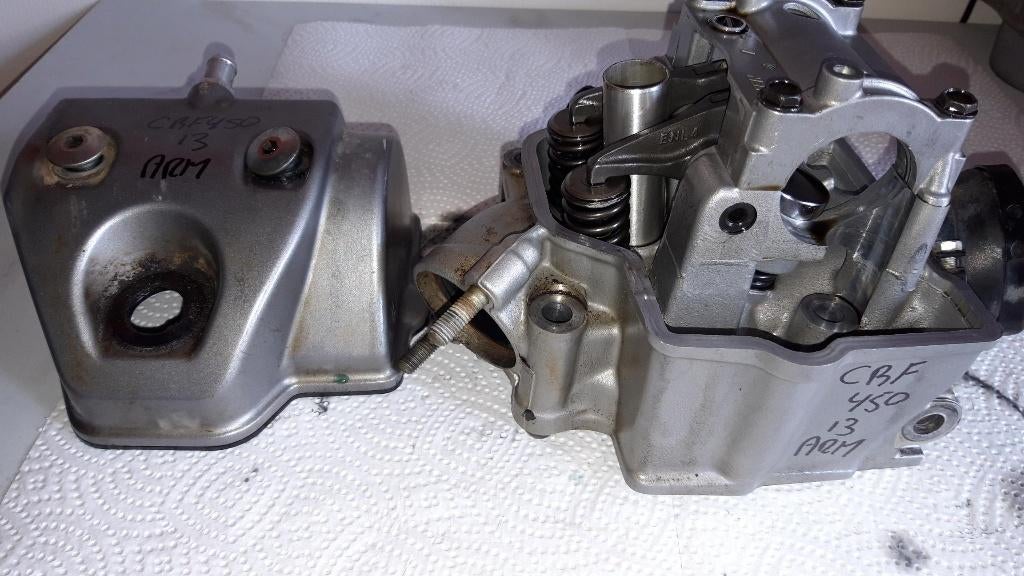 cilinderkop Honda CRF450 (2013) kleppen CRF450, Ophalen, Cmx, Cmx, Cmx