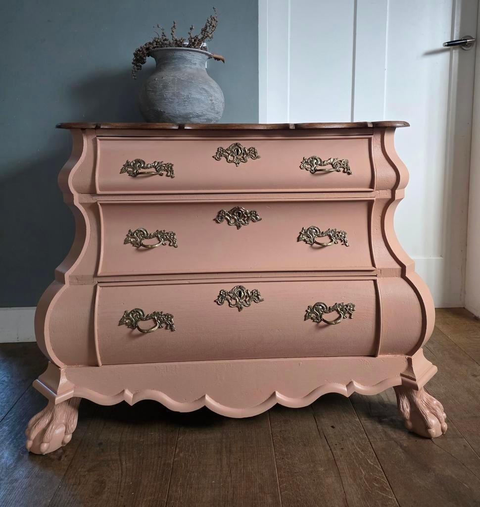 Buikkastje / Ladenkast - Pasgeverfd, Ophalen, Gebruikt, Vintage, 50 tot 100 cm