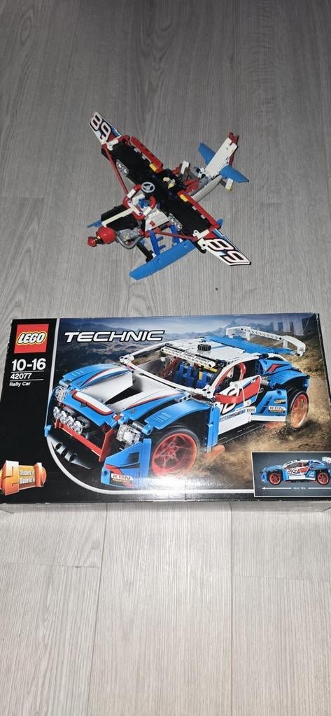 Lego rallycar 42077, Ophalen of Verzenden, Zo goed als nieuw