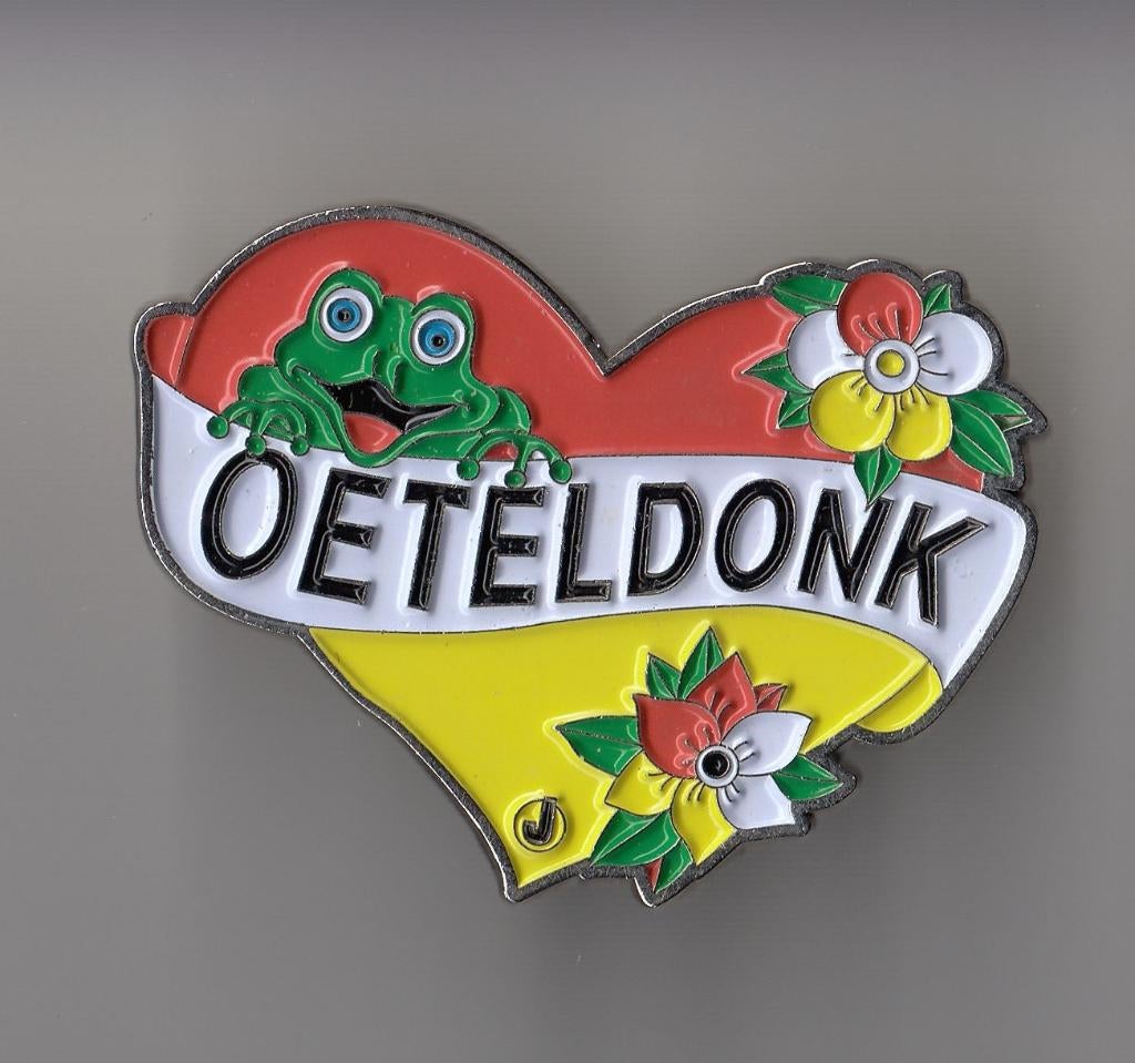 Carnaval Oeteldonk Den Bosch pin, Verzamelen, Gebruikt, Niet vindbaar, Niet vindbaar, Speldje of Pin