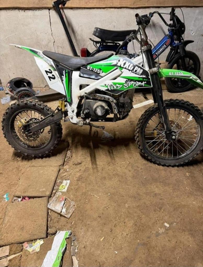 Mooie 125cc pitbike, Fietsen en Brommers, Minibikes, Midibikes en Pitbikes, Ophalen, Gebruikt, Onbekend, 125 cc