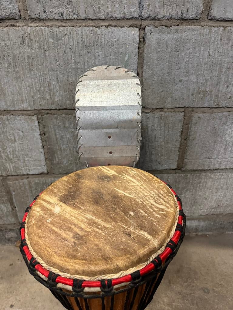 Kessing-Kessing (Djembe oren) Unieke afmeting, Ophalen of Verzenden, Zo goed als nieuw, Melodische percussie