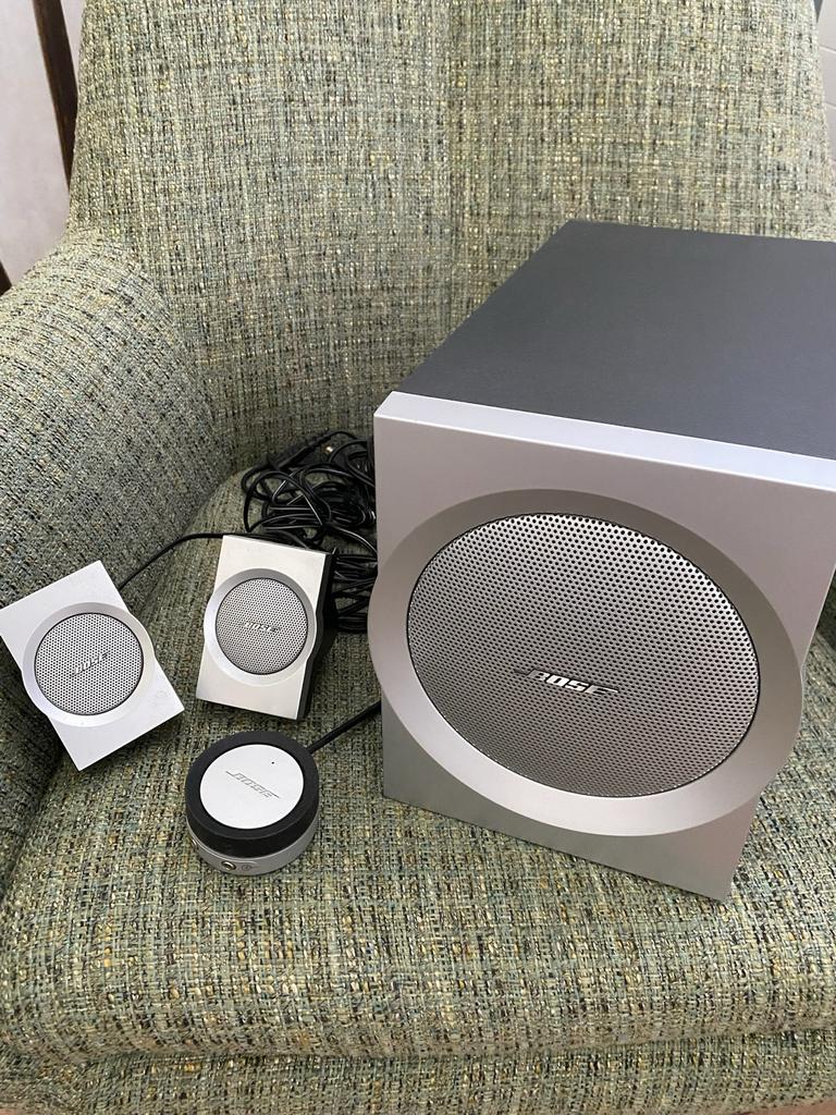 Bose Companion 3 Series II Luidsprekersysteem, Computers en Software, Pc speakers, Gebruikt, Audiokanaal 2.1, Ophalen of Verzenden