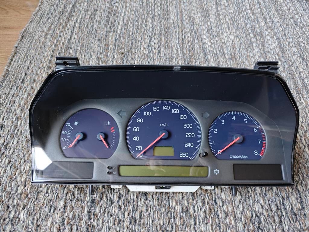 Volvo S70R V70R Tellerbak Blauw - 97/98, Auto-onderdelen, Dashboard en Schakelaars, Volvo, Gebruikt, Ophalen of Verzenden