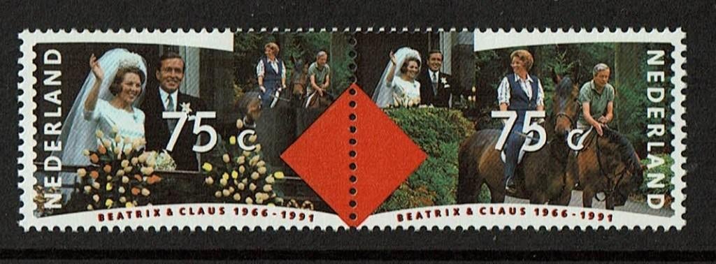 Nederland NVPH 1466-1467a postfris, Postzegels en Munten, Postzegels | Nederland, Verzenden, Na 1940, Postfris