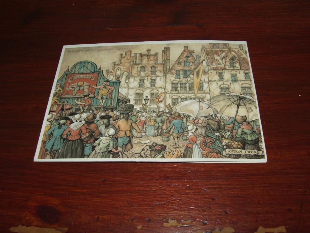 223- ILLUSTRATOR-ANTON PIECK, Gebruikt, Verzenden, Voor 1940, Prent