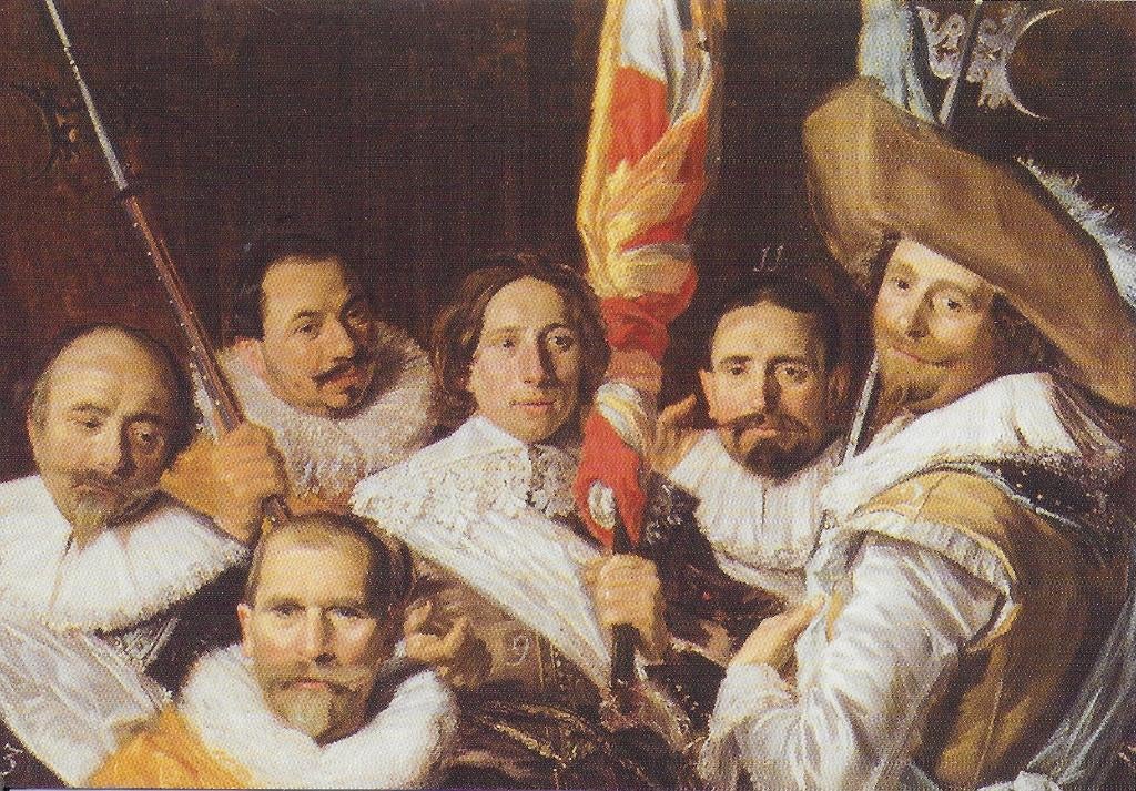Ansichtkaart Frans Hals vergadering Officieren ( B3880), Verzenden, 1980 tot heden, Ongelopen, Sterren en Beroemdheden