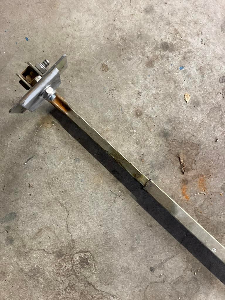 Reserve wielhouder., Caravans en Kamperen, Caravan accessoires, Ophalen of Verzenden, Gebruikt