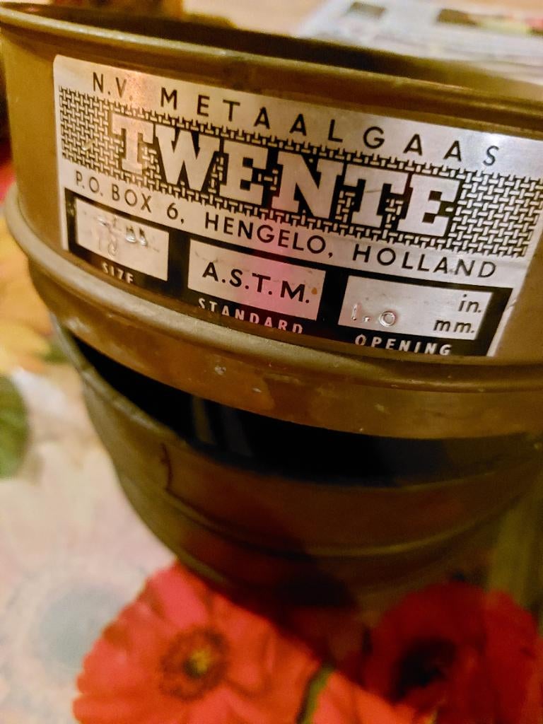 Antiek control zeef, Ophalen of Verzenden