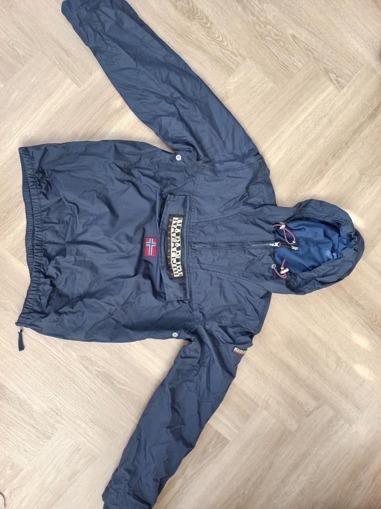 Napapijri Jas Maat 162, Jongen of Meisje, Ophalen of Verzenden, Zo goed als nieuw, Napapijri