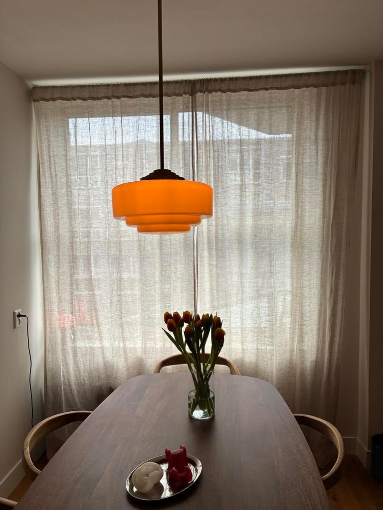 Zara Home Linnen Gordijnen incl gordijnroede, Ophalen, 200 cm of meer, Beige, Zo goed als nieuw