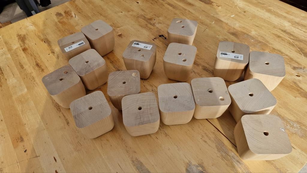 Ikea Vinliden meubel pootjes 16x, Ophalen, Gebruikt, Minder dan 150 cm