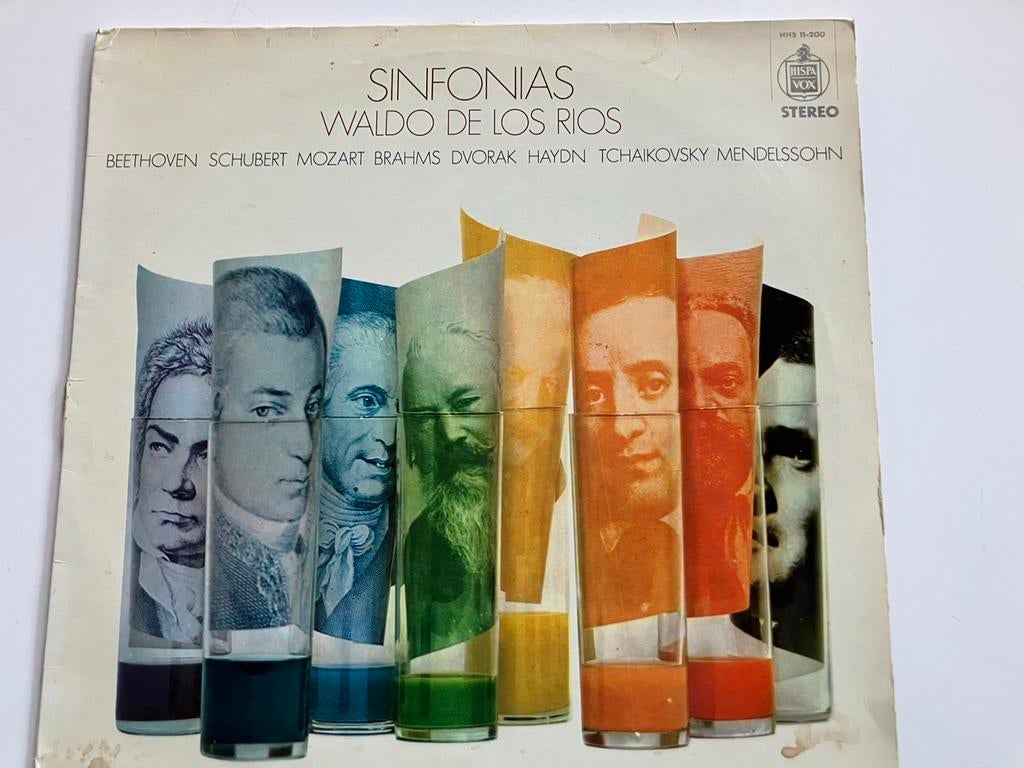 LP “Sinfonias waldo de los rios”, Cd's en Dvd's, Vinyl | Klassiek, Gebruikt, Overige typen, Ophalen of Verzenden, 12 inch