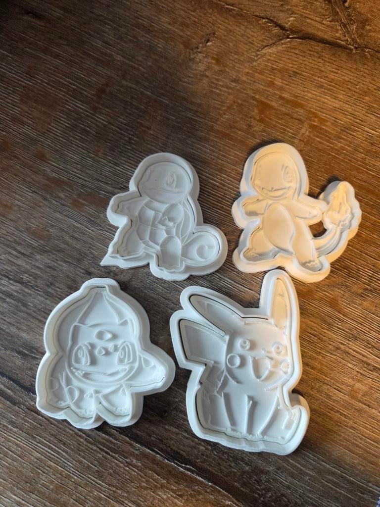 Pokemon Koekvormpjes - Niet Vaatwasserbestendig, Ophalen of Verzenden, Nieuw, Taarten of Cupcakes, Overige typen