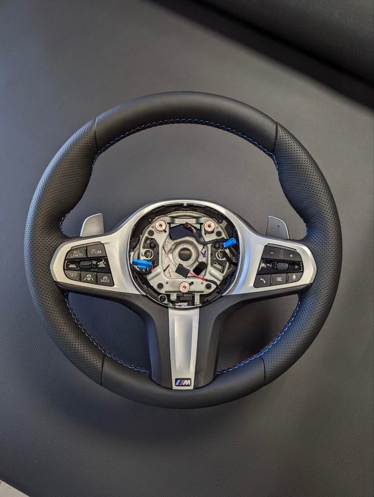 Stuurwiel Stuur BMW 5-serie X5 X7 G30 G31 G05 NIEUW LEDER, Auto-onderdelen, Besturing, Nieuw, Ophalen of Verzenden, BMW