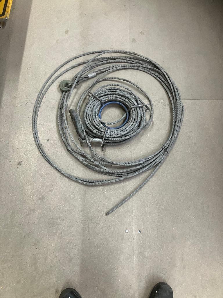 Kabel tirfor 2 stuks, Ophalen, Gebruikt, Handmatig