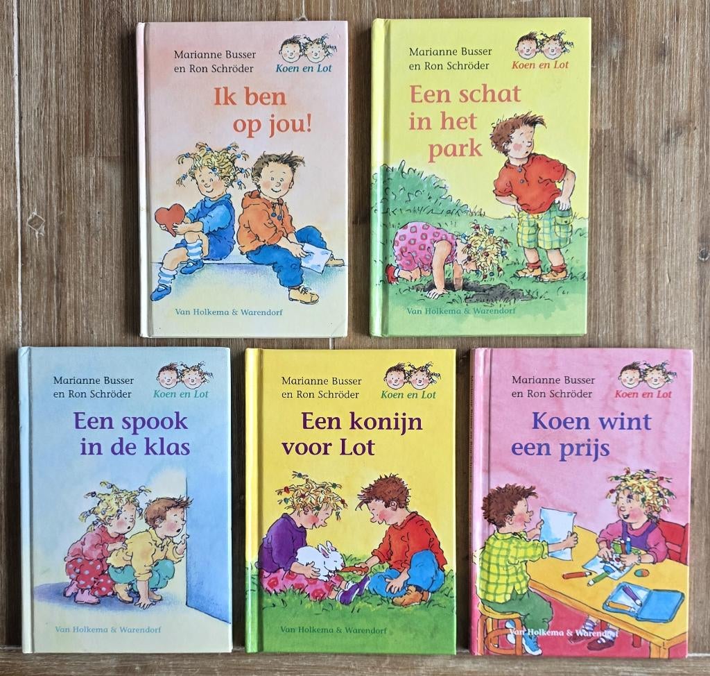 5 x Koen en Lot - Leesboekjes voor groep 3, Ophalen of Verzenden, Zo goed als nieuw, Marianne Busser en Ron Schröder, Fictie algemeen