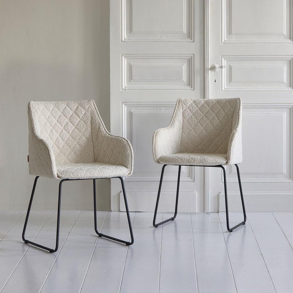 Riviera maison stoel frisco white, Huis en Inrichting, Stoelen, Ophalen, Nieuw, Wit, Eén