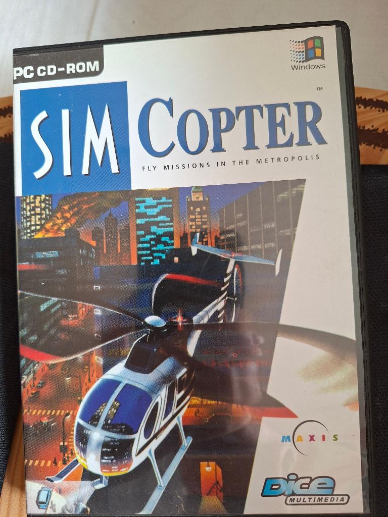PC CD-ROM Simcopter, 1 speler, Ophalen of Verzenden, Zo goed als nieuw, Vanaf 3 jaar