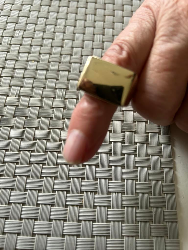 Ring prijs 25 euro, Ophalen of Verzenden, Zo goed als nieuw, Zilver, Dame