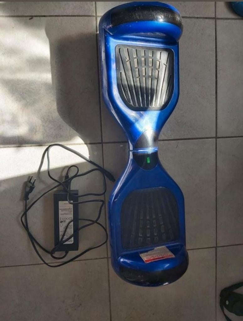 Blauwe Hoverboard - Zo goed als nieuw!, Ophalen, Zo goed als nieuw