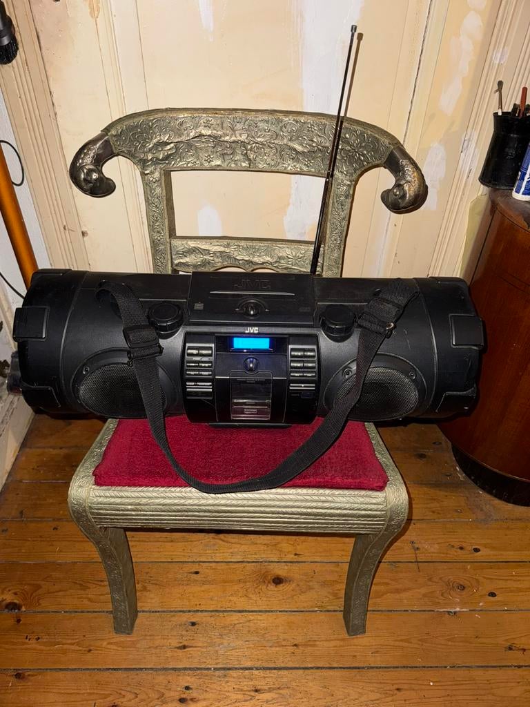 Zeer grote vintage draagbare boombox / ghettoblaster, Ophalen of Verzenden, Audio en Video